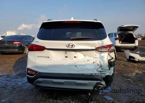 2020 Hyundai Santa Fe Limited z USA, uszkodzony, nr VIN 5NMS5CAA2LH204046